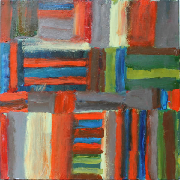 Stacks - Oil on canvas