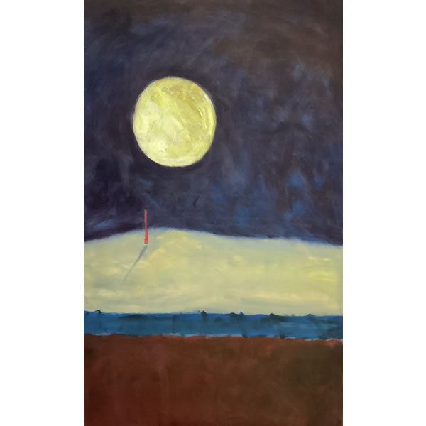 Moonshadow #1 - Oil on canvas